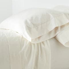 Classic Hemstitch Pillowcases (Pair) | Ivory