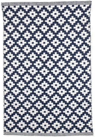 Samode Handwoven Indoor/Outdoor Rug | Navy