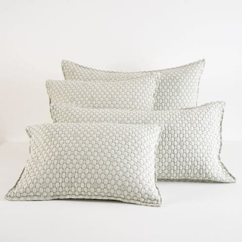 Lodi Matelasse Sham | Sage