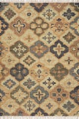 Pali Handwoven Jute Rug | Blue